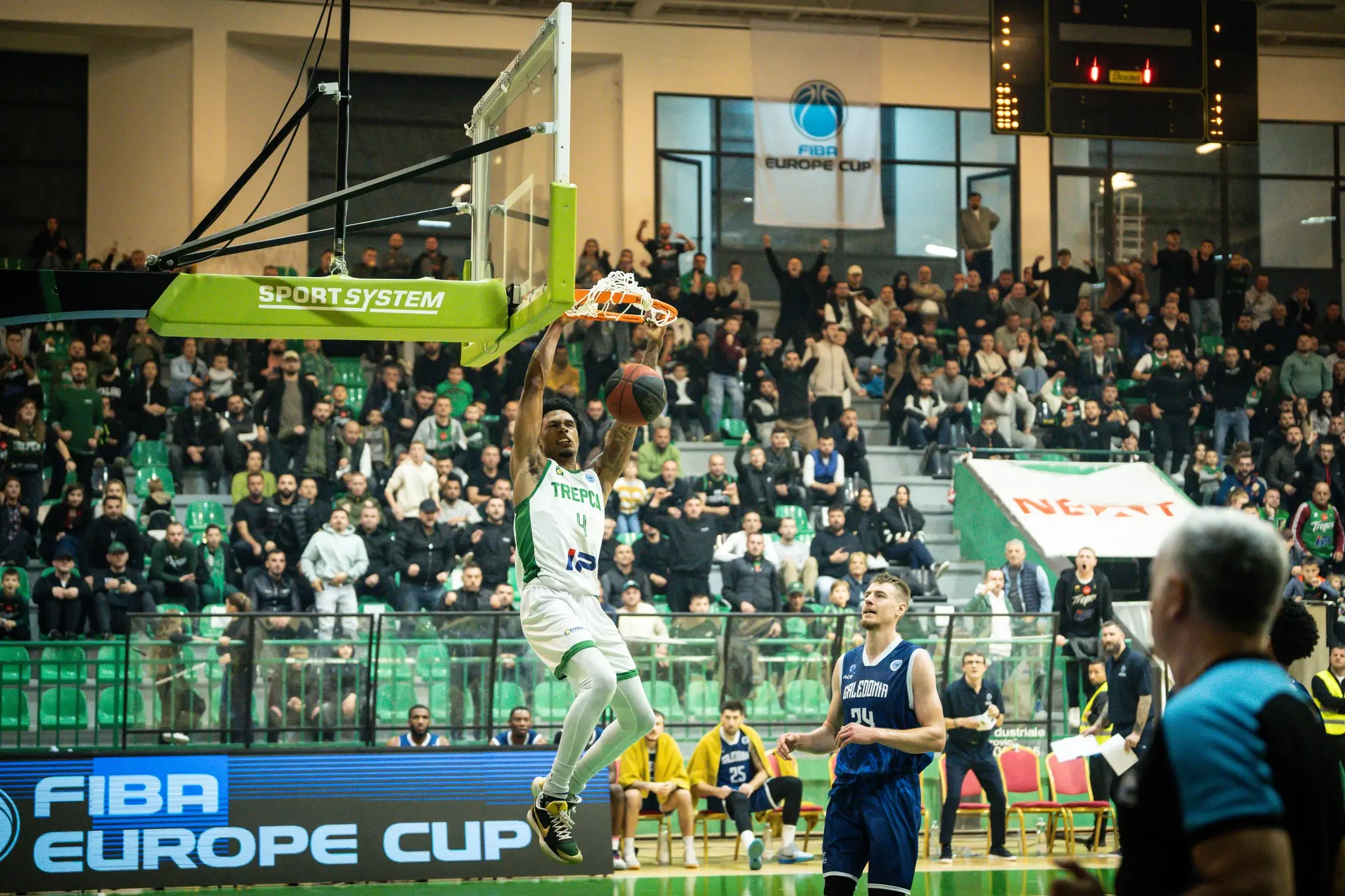 Pamje nga ndeshja Trepça-Caledonia Gladiators